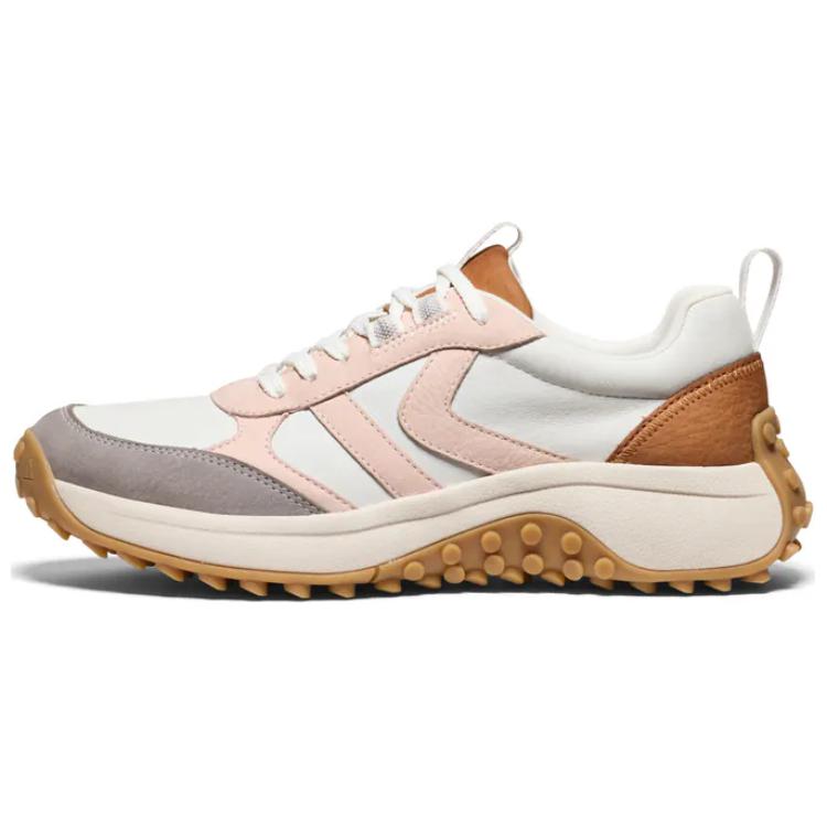 Keen KS86 LEA Abrasion Resistant Rebound Low top Casual Shoes Women s Beige Pink 1029768 38.5