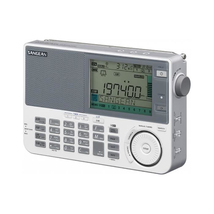 Radio portable - discover - 909x2 - haut-parleur intégré 3" - mémoire alphanumérique - gris clair