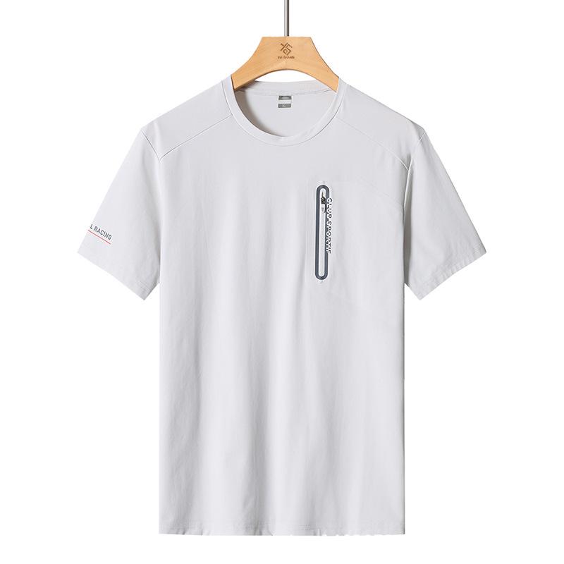 Men s Quick-Dry Breathable Summer Running T-Shirt L