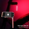 LED Safety Lights Type C Rechargeable Bicycle Tail Light Multi Light Modes Bicycle Rear Light Creative for All Bicycles