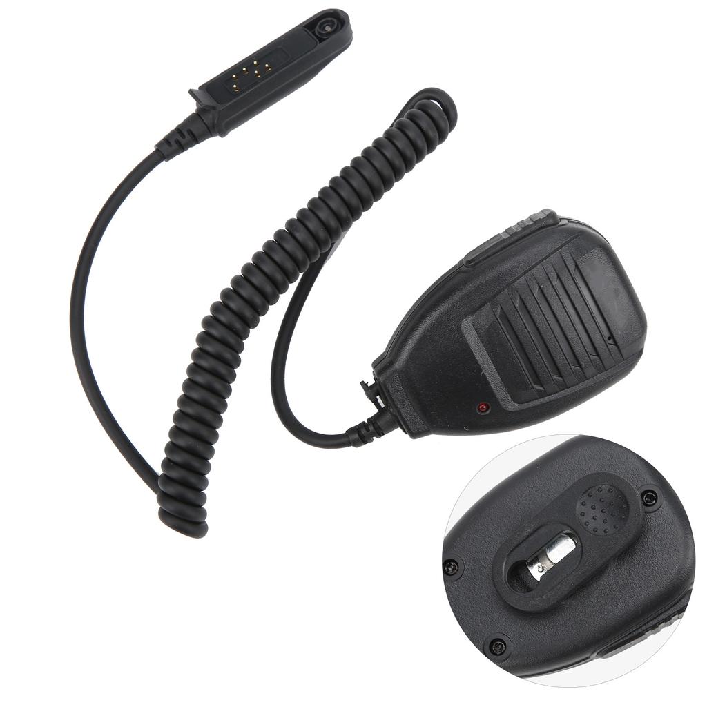 Communication Speaker Mic Waterproof Shoulder Microphone Speaker Mic Fit for GT‑3WP