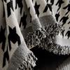 Light Luxury High-Grade Full Covered Sofa Cover Cloth Four Seasons Universal Chenille Sofa Cover Houndstooth Dustproof Sofa Cover Towel