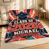 Baby Cow Name Coral Fleece Blanket