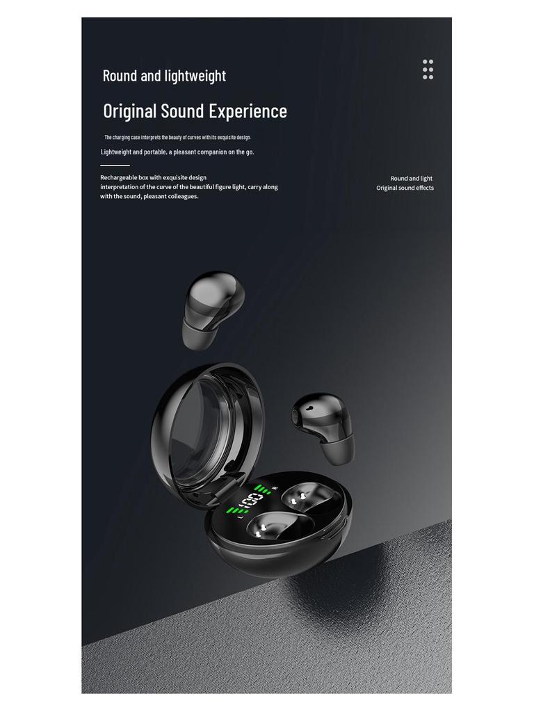 “Ultra-Mini Noise-Cancelling In-Ear Bluetooth Sleep Earbuds with Long Battery Life”