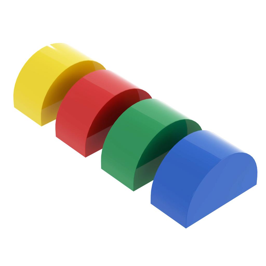 Large Particle Brick Building Blocks 2x4 Random Color Toys Kids Baby Creative Large Particle DIY MOC