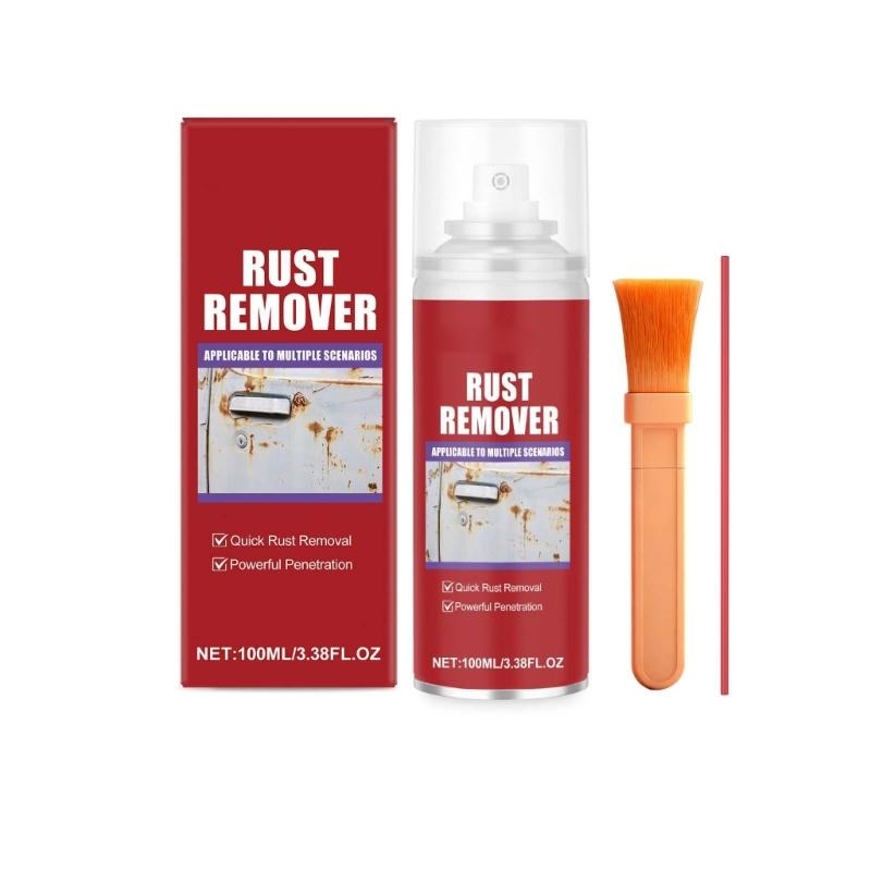 100ml Rust Remover Derusting Sprayer Multifunction Automotive Rust Removal Sprayer Universal Car Maintenance Rust Inhibitor 1