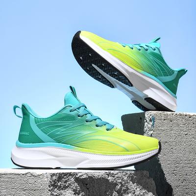 Summer Men's Running Shoes Men Lightweight Jogging Sports Shoes Mesh Sneakers Non-slip Cushioning Walking Shoes Male Footwear