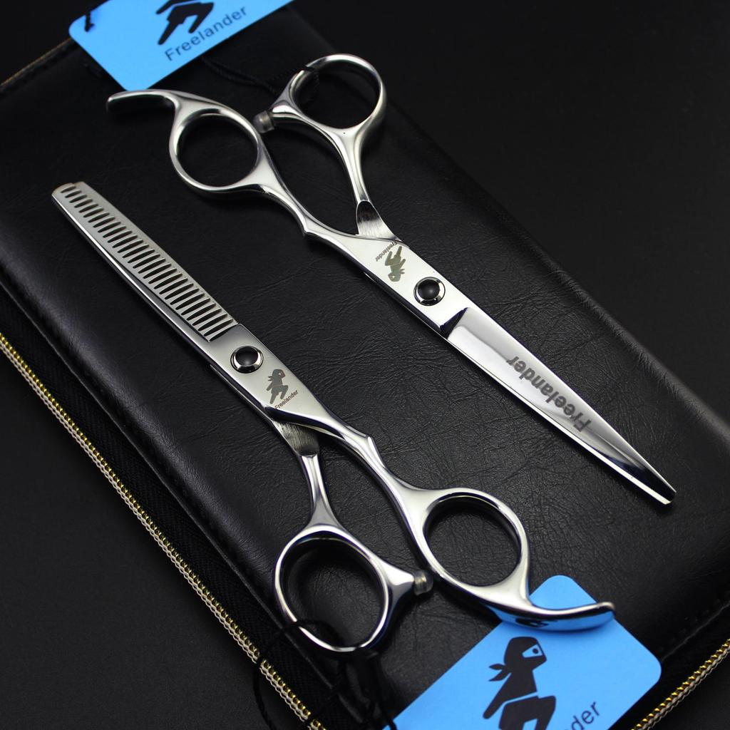 6.0 Inch Shenxingzhe Hairdressing Scissors Set: Barber Scissors, Straight Shears, Bangs Scissors, Thinning Shears