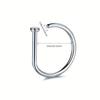 1/3PCS Geometric Nose Ring, Punk Septum Hoop for Women, Stainless Steel Nose Stud Body Jewelry, Piercing Gift