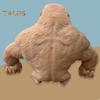 Simulation Gorilla Squeeze Toy Anxiety Stress Relief Monkey Pinch Sensory Toy Kids Teens Adults Soft TPR Stress Ball Animal Fidget Toy