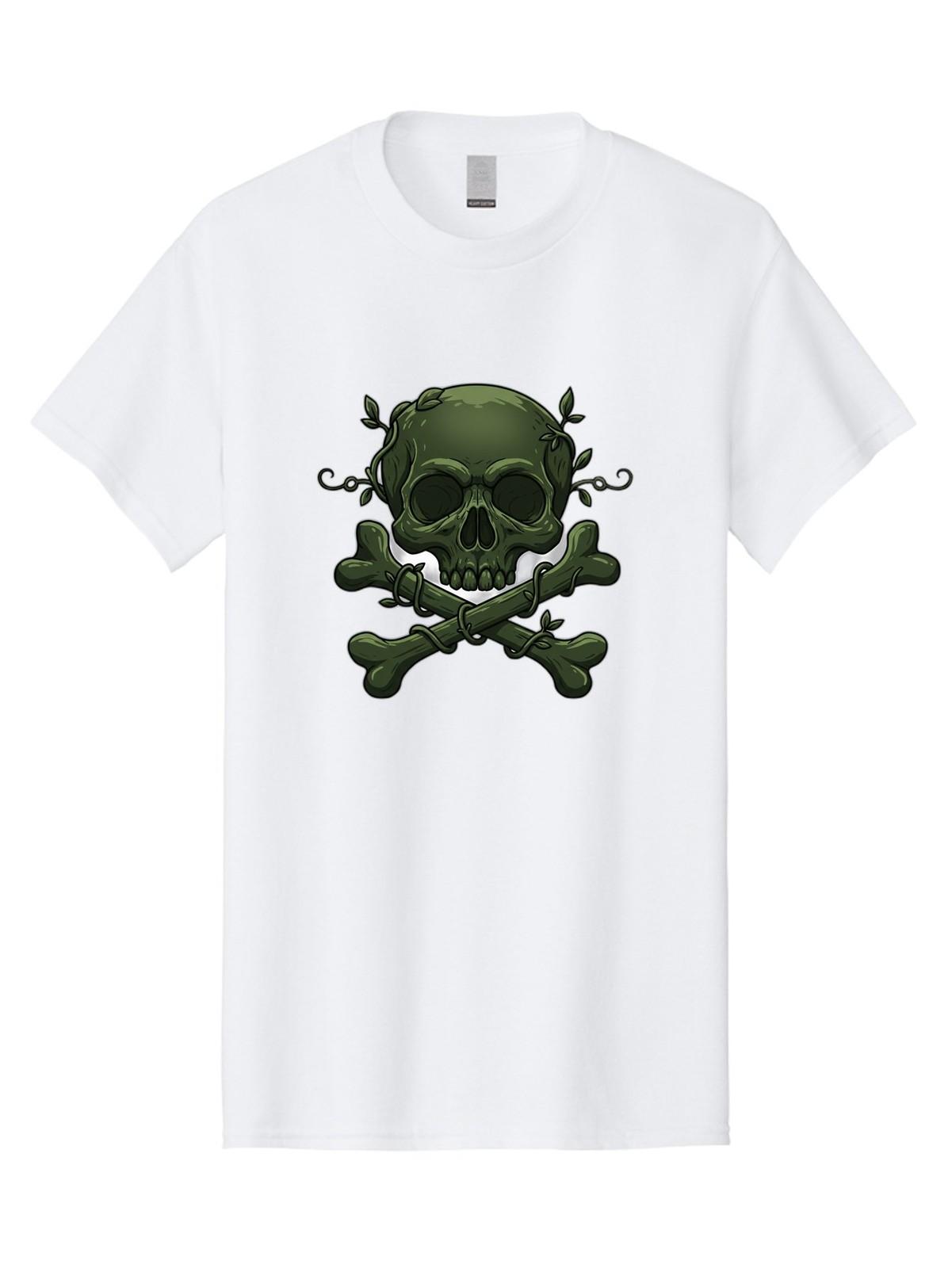 Skull-And-Crossbones-1 Mens Graphic Tee, 100% Cotton, Casual Summer Wear S разноцветный