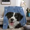 Sausage Dogs Warm Winter Blankets for Decorative Sofa Corgi Animals Blanket Double Beds Dachshund Bedspread On the Bed Knee Nap