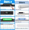 WILLED 5W Remote Touch Table Lamp Magnetic Desk Lamp 2500mAh Rechargeable Battery for Reading Cabinet Mirror Bedside Night Light