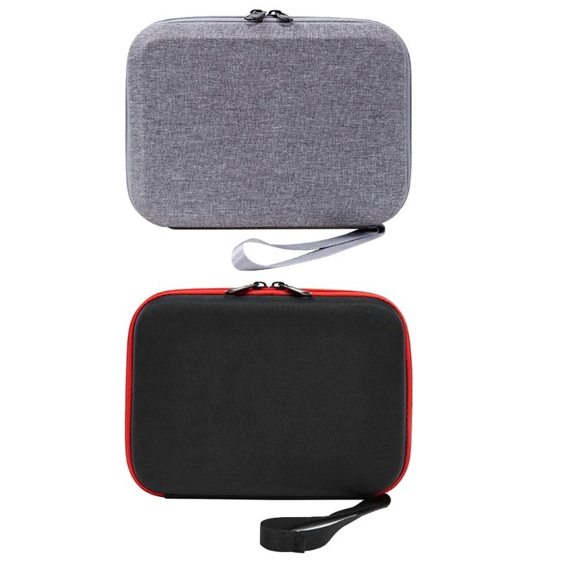 Travel Hard Shells with Strap for Insta360 Flow Gimbal Holder Inner Pocket Case with Zipper Easy Open Close Pouch