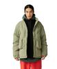 TAKIBI Weather Down Jacket Outerwear Jacket with Down Light Size L for Men and Women JK-25AU031, Insulation, Olive,
