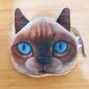 Interesting Cartoon Cat Coin Purse Multi-function Funny Coin Bag Portable Storage Bag