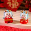 Chinese Style Dragon Cartoon Figurine Dragon Micro Landscape Decoration  Home Decoration