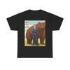 GAVIN NEWSOM Don't Poke the Bear GHIBLI Style Cotton SHORT STYLE TEE T-SHIRT