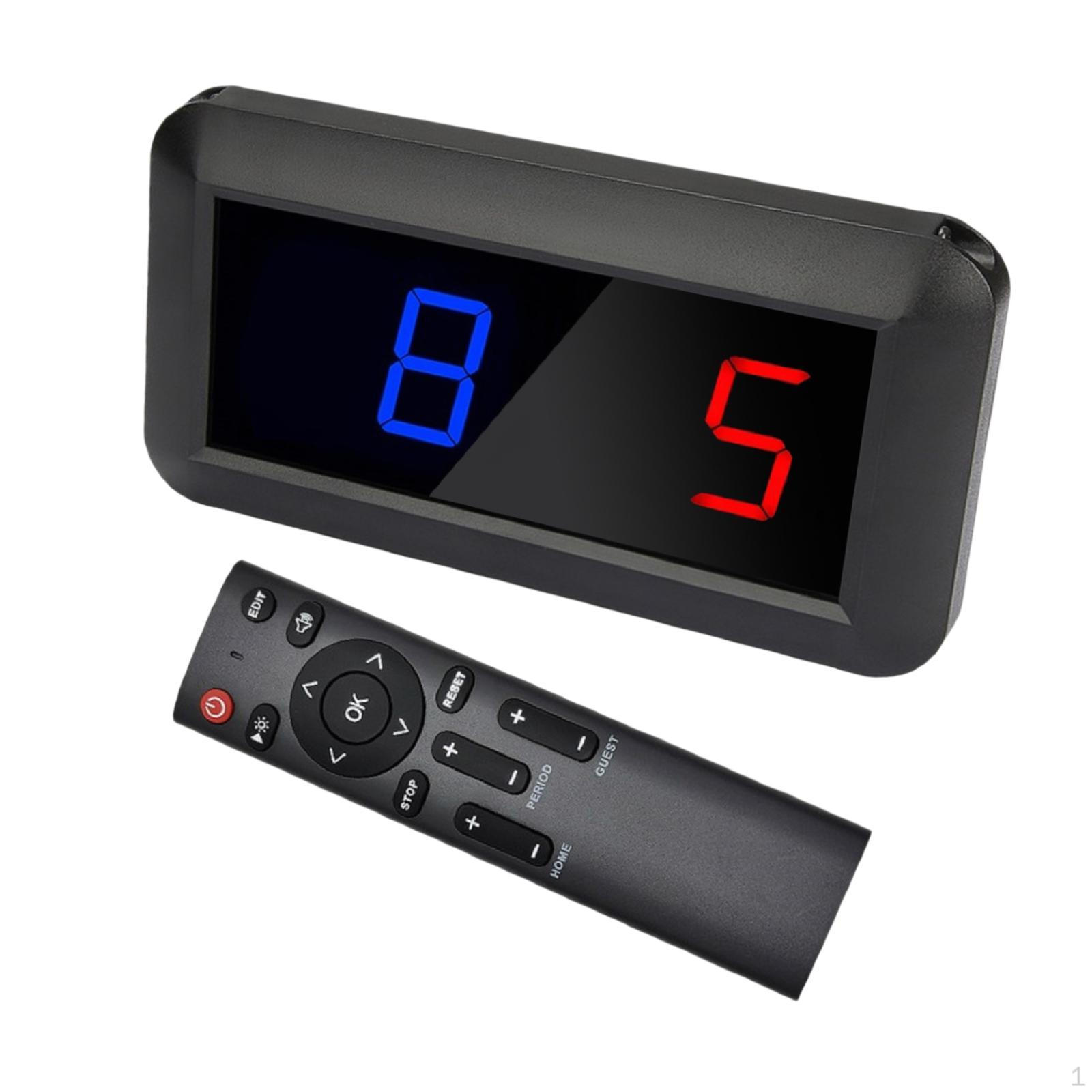 

Цифровое табло для спорта с дистанционным управлением волейбол и бадминтон Blue and Red