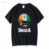 India Cricket T Shirt for Fans Jersey Indian SweaT 16716 vintage Washed Stretched designer clothes Stylish Soft Slightly