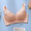 Women Sexy Lace Bra Wireless Thin Cup Breathable Push Up Magnetic Free Shaping Bra Comfortable Supportive Lingerie Underwear