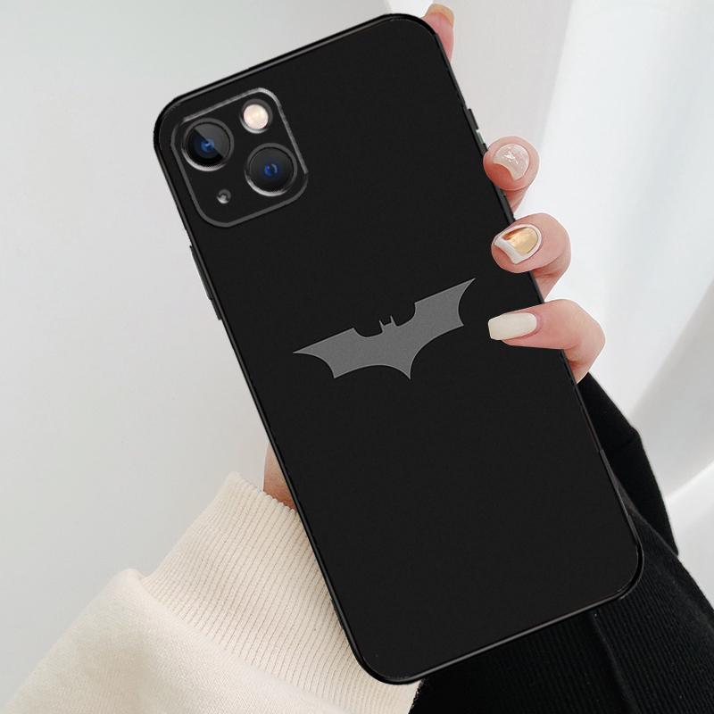 Bat Phone Case For iPhone 17 Pro Max 16 15 11 13 12 14 Pro Max Mini 15 16 Plus 16e 17 Air Cover