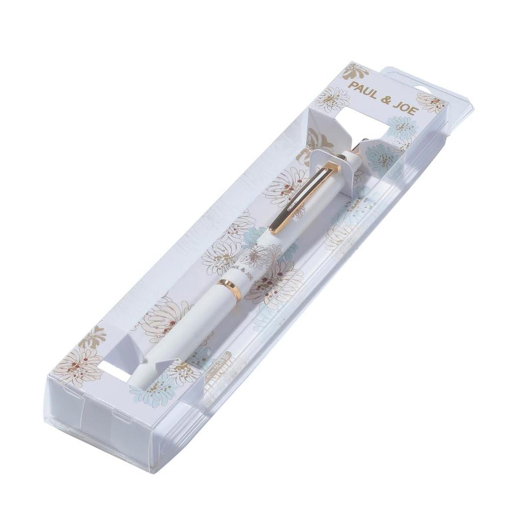 Ballpoint Pen Paul Joe Chrysanthemum White & PAJ-BP5-WH