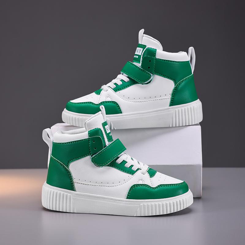 New Children Casual Shoes Four Seasons Kids Single Sneaker Mandarin Ducks high-top Sports Shoes Boys Girls Sneaker Board Shoes