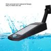 Solar Powered LED Wall Light Waterproof Sensor Lamp Black White with Remote Control
