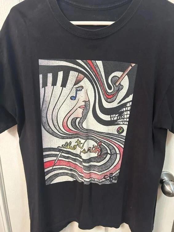 Elliott Smith Shirt, Elliott Smith Black T-shirt Unisex S-5XL TU1534 S