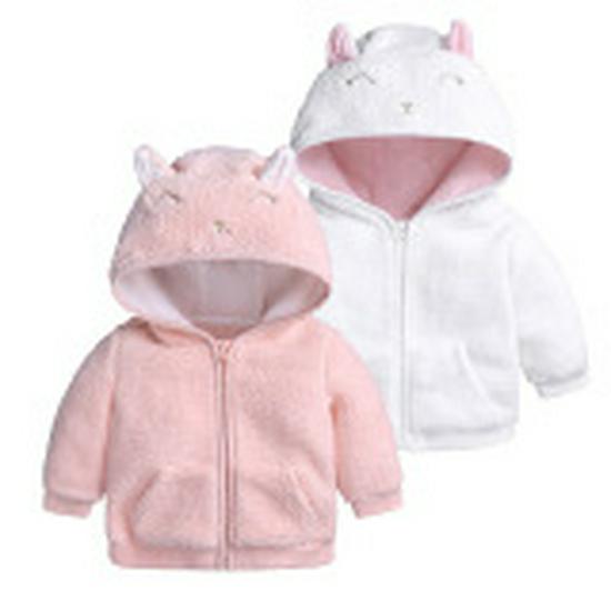 Unisex Kids' Fleece Hoodie: Korean Style Thickened Sweatshirt for Autumn/Winter 2026