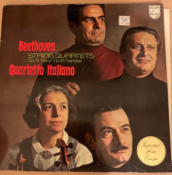 

LP Record LUDWIG VAN BEETHOVEN, QUARTETTO ITA - String Quartets Op. 74 Harp / Op. 6500180 Philips 1971 Europe Classical Used