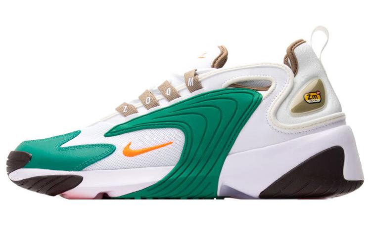 Nike Zoom 2K  White Total Orange Green  FB7165-181 38