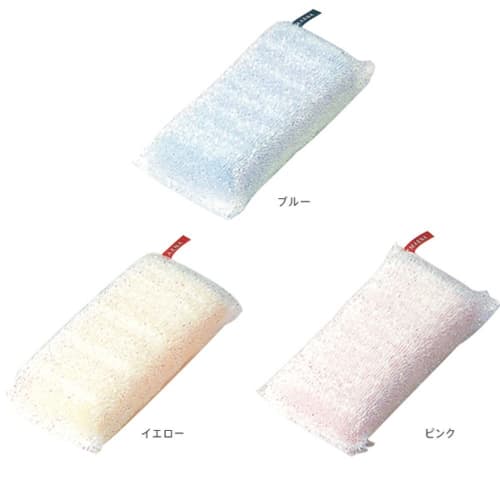 Marna Sparkly Bathtub Sponge (Blue) - Perfect for Removing Dirt and Limescale, Cleaning the Bathtub, Sink, or Bathroom (W032B)