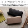 VITAFELICE Genuine Leather Long Wallet Women's Anti-Skimming (nsw-30007n) (Black)