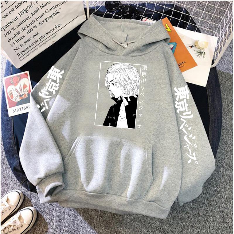 Anime Tokyo Avenger Hoodie Costume Men's Jackets Hooded Coats Casual Sweats Sweatshirts Male Tracksuit Jacket Clothing Outerwear