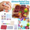 00ml Fun DIY Children's Craft Set 1:1 A B Silicone Soft And Stress-Relieving Toy