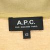 A.P.C. Made In Japan Short Sleeve Polo Shirt XS Beige Men's Used
