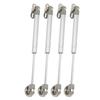 4 Set 10in Gas Struts Gas Spring Lift Supports 100N/22.5LB Gas Props Shocks for RV Yacht