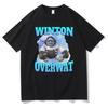 Winton Overwat Meme Funny Meme Tshirt Unisexs Summer Tees Unisex Women Fashion Oversized Streetwear Male Vintage Casual Loose Tshirt