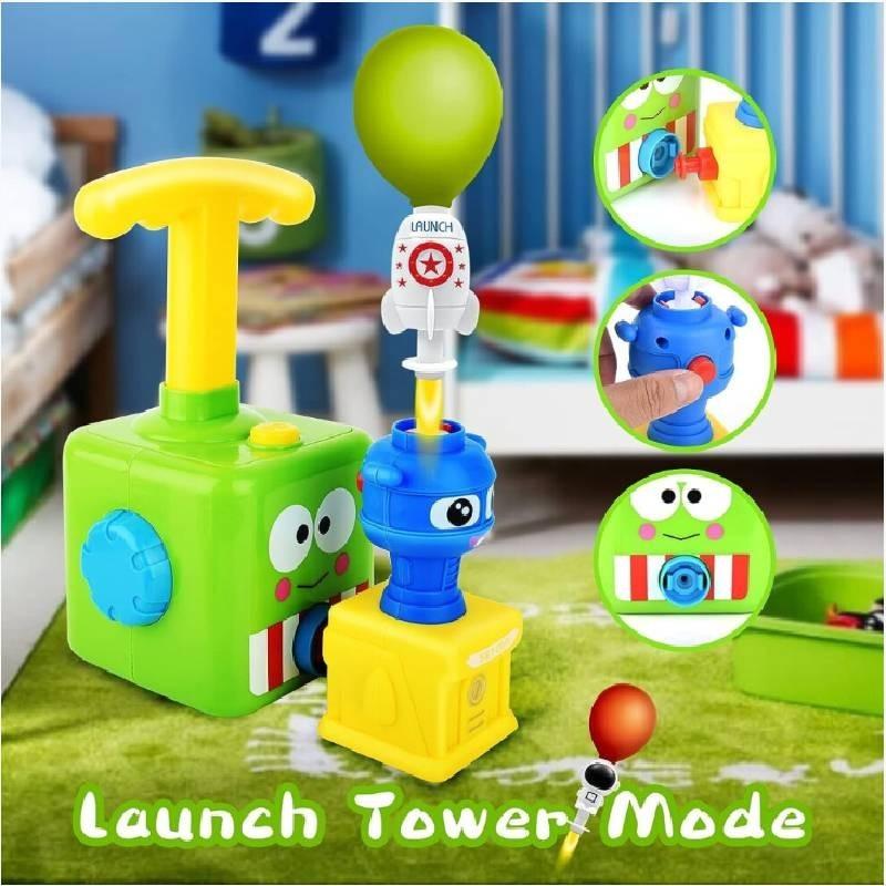 Exciting Air-powered Balloon Car For Kids Educational Toy With Multiple Colors