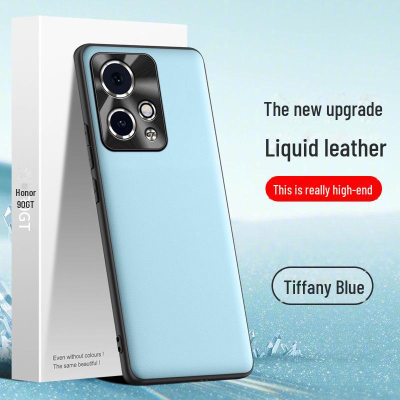 Honor 90GT Liquid Leather Phone Case: Anti-Fall, Anti-Fouling Protective Cover