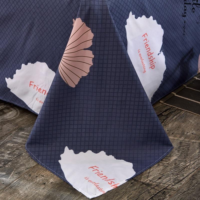 New Flat Sheets Queen Size Printed Bed Sheet Simple Mattress Cover Bedding Adult Student Bedroom Four Seasons Bedspread Hot Sale