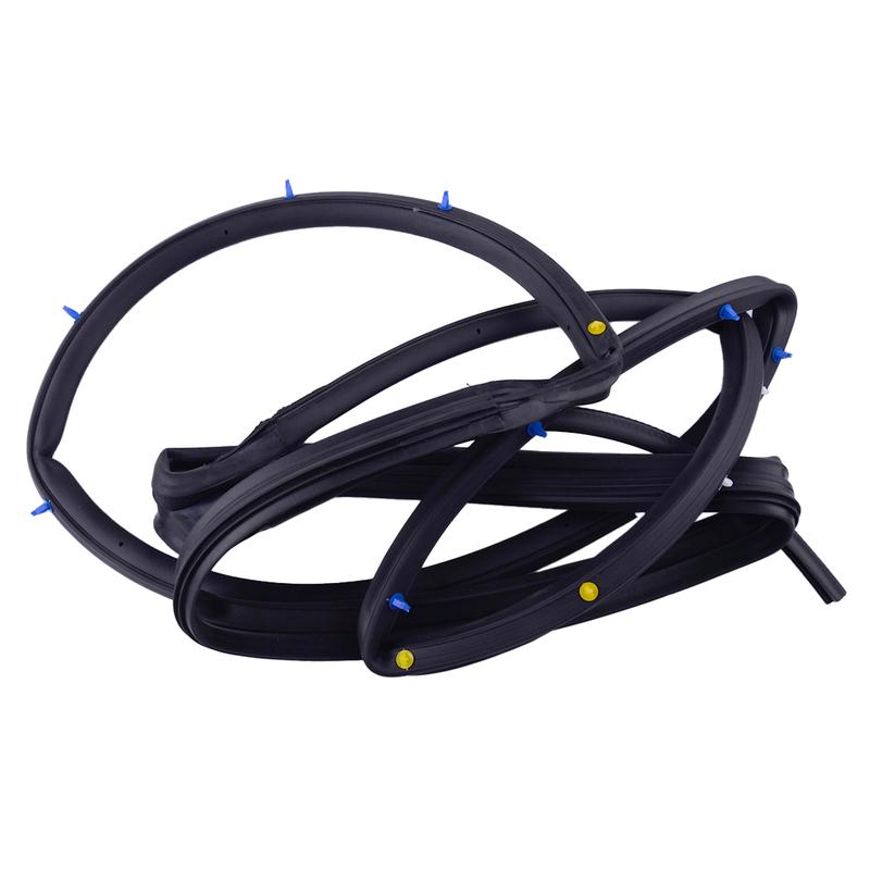 72850-SNE-A01 72810-SNE-A01 Rear Left Right Door Weatherstrip Seal Rubber Fit for Honda Civic Sedan 2006 2007 2008 2009-2011