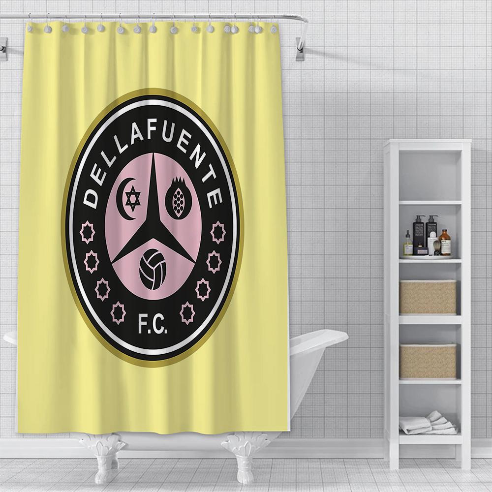 

Shower Curtain Waterproof Polyester Fabric Paint Colorful Bath Curtains Home Dellafuentes Bathroom Decor Curtain With Hook YL90x180cm