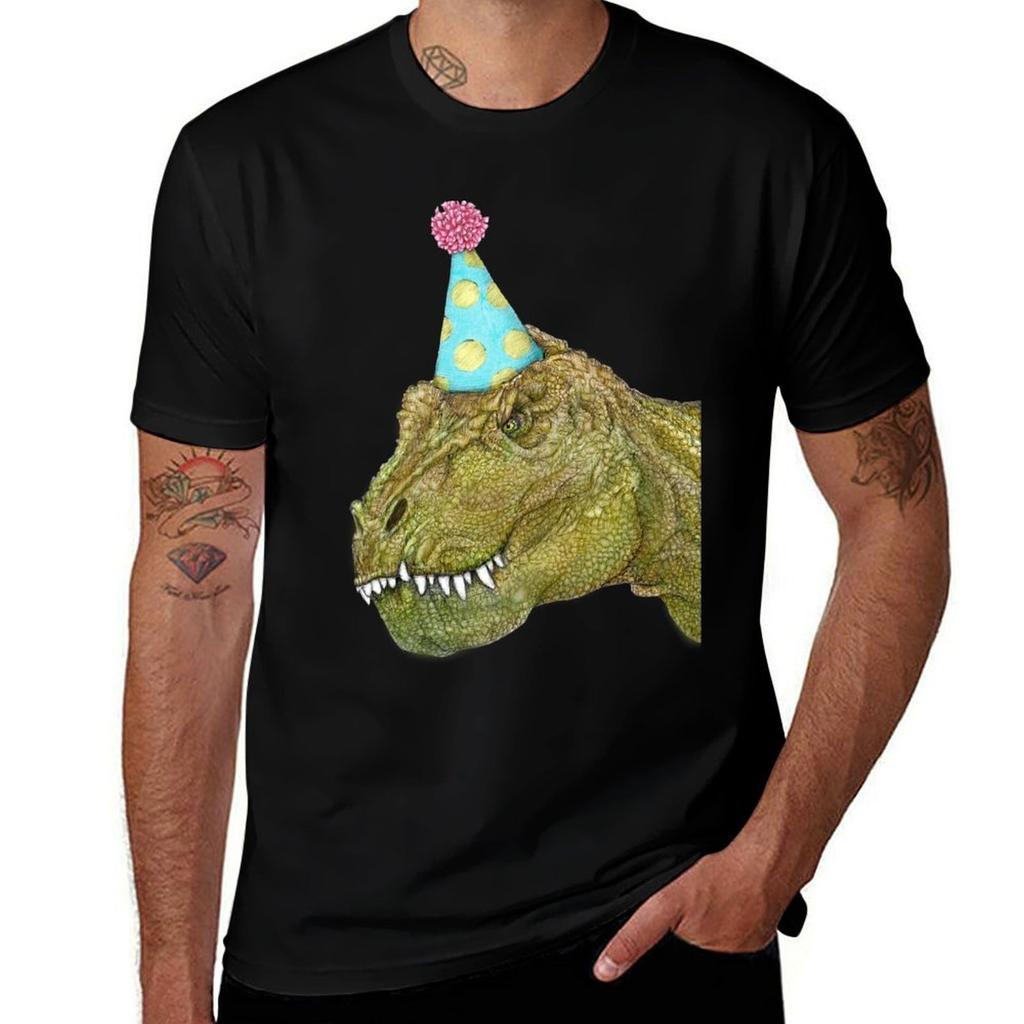 Party Dinosaur TShirt printed t shirts for Unisex TShirt