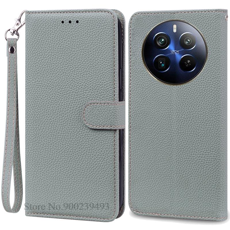 For Realme 12 Pro Plus Case Leather Wallet Flip Cover Phone Case For Realme 12 Pro 5G Case Coque Fundas For Realme 12 Pro+ Cover