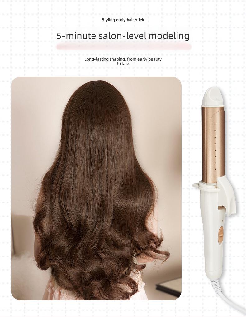 Dual-Purpose Curling and Straightening Iron: Gentle on Hair, Perfect for Bangs.