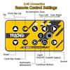 RC Forklift Truck Toys 1/64 Alloy Engineering Construction Vehicles Model Sound Light Collection Forklift Decoration Toy for Kid