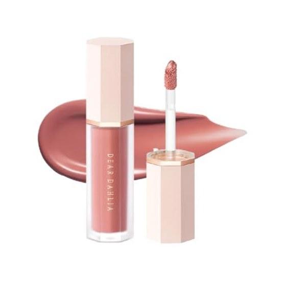 DEAR DAHLIA Petal Drop Liquid Blusher (Moody) Cheek 4g Complexion Color Luminous Finish Long-lasting High Pigmentation Korean Cosmetics Vegan